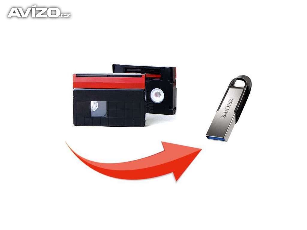 Foto inzerátu Digitalizace videokazety VHS na USB flash disk