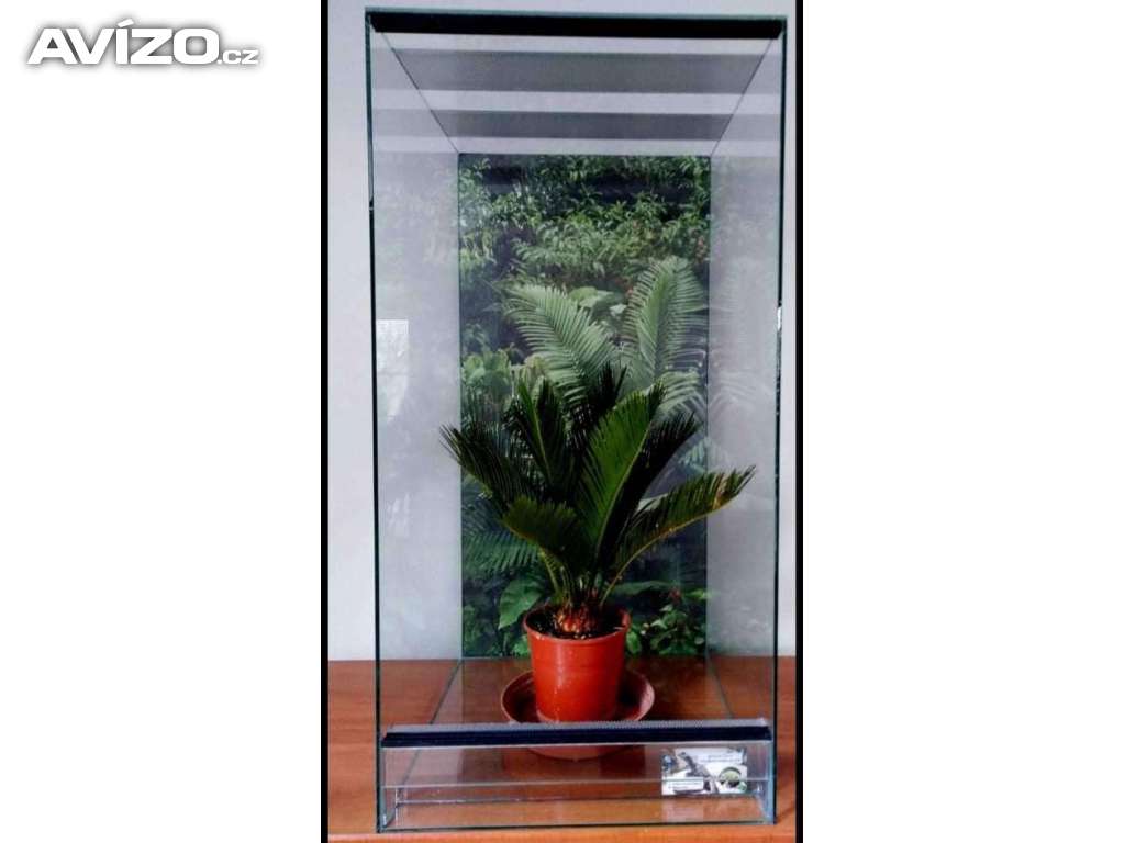 Terárium pro chameleona 100x40x40cm nové nepoužité