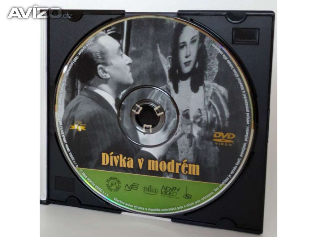 DVD Dívka v modrém, 1939, TOP stav