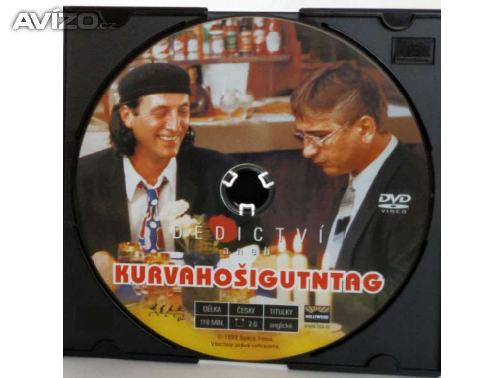 DVD Dědictví aneb Kurvahošigutntag, 1992, TOP stav