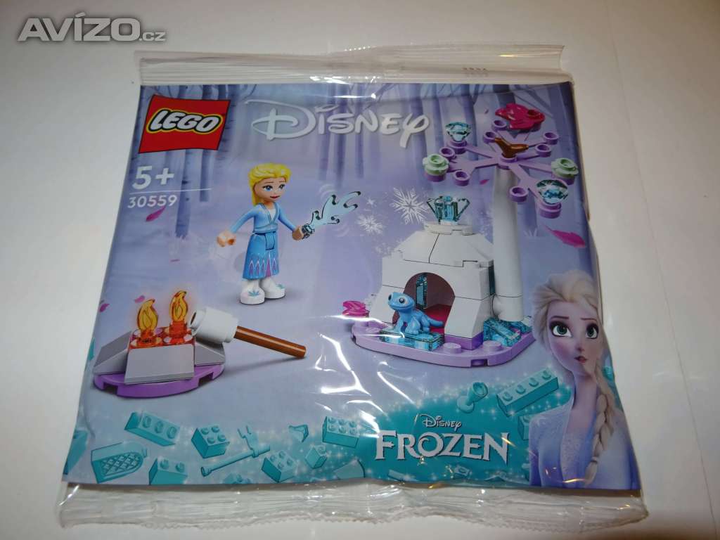Lego Disney Frozen 30559 - Elsa a Bruni v lesním tábořišti