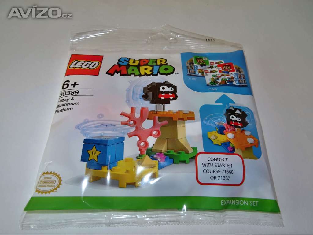 Lego Super Mario 30389 - Fuzzy & Mushroom