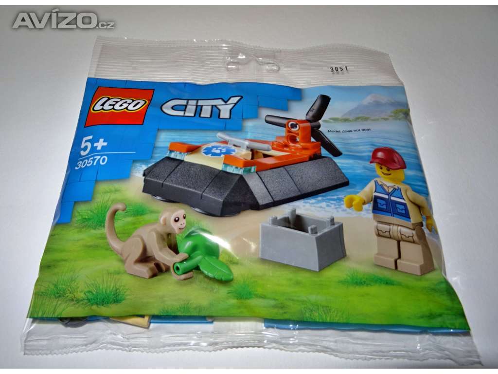 Lego City 30570 - Záchranářské vznášedlo do divočiny