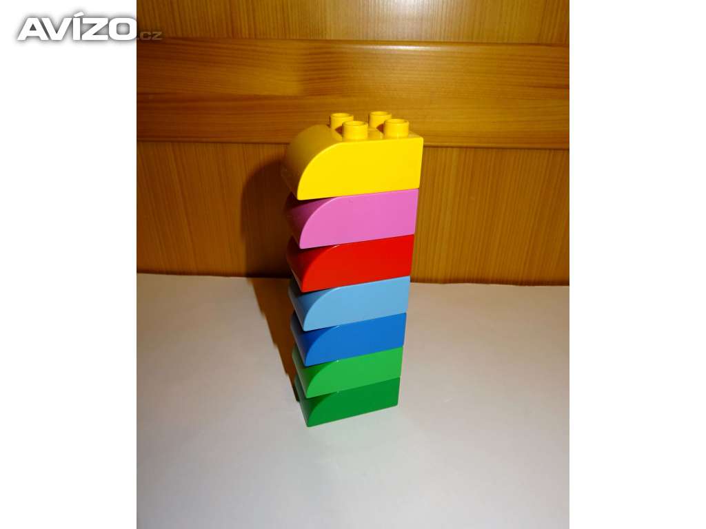 Lego duplo kostka oblouček - 7 ks 