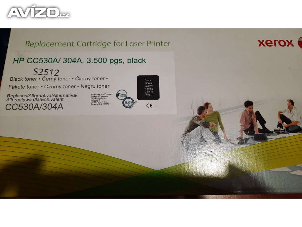 Alternativní toner CC530A, black, 3500 str., pro HP Color LaserJet CP2025, CM2320 003R99792