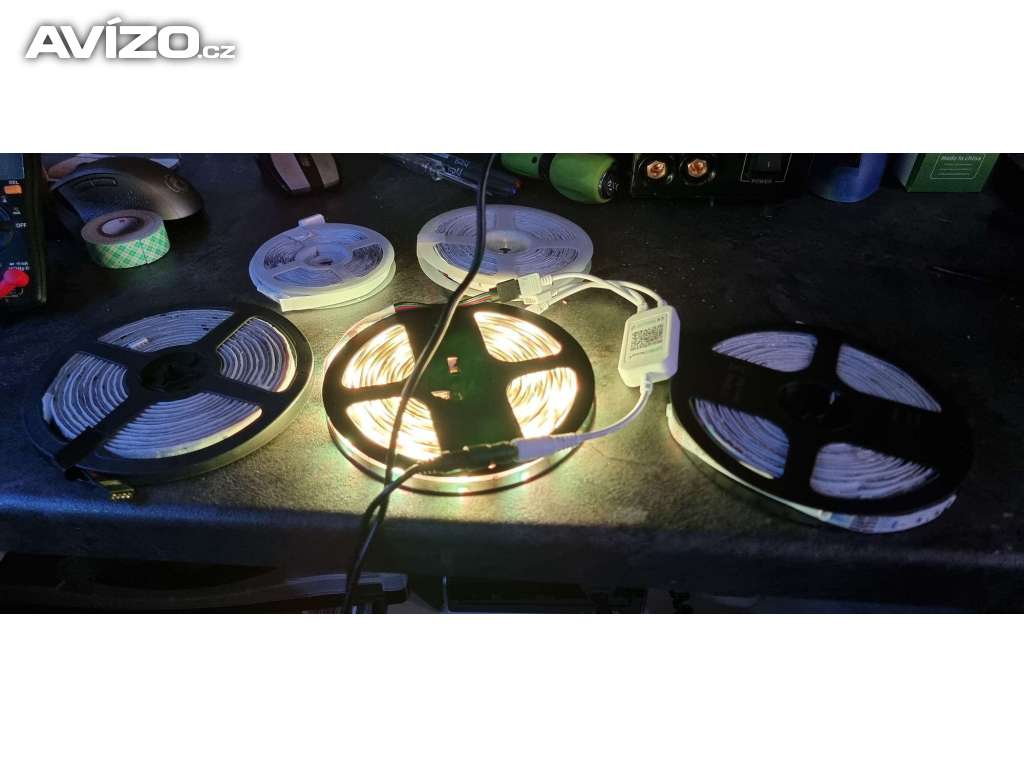 RGB LED 5ks + ovládání Bluetooth