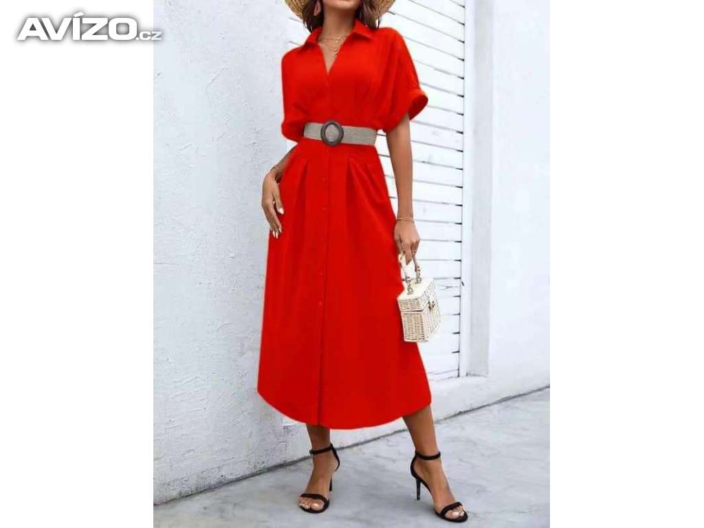 Foto inzerátu Dlouhé šaty s páskem