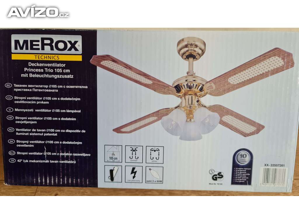 STROPNÍ VENTILÁTOR