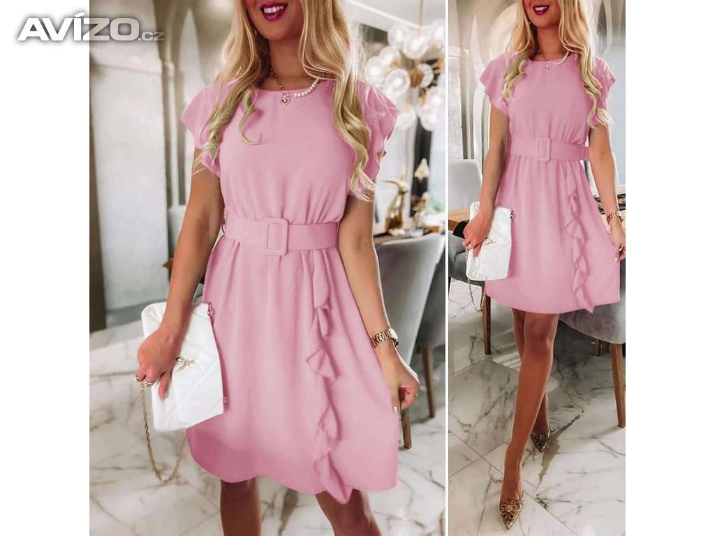 Foto inzerátu Dámské šaty s páskem