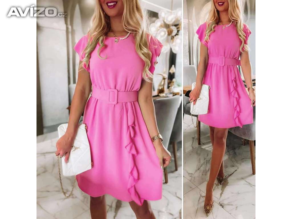 Foto inzerátu Dámské šaty s páskem