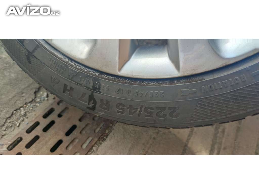 ALU kola 17 , 5x112 originál škoda et 49 