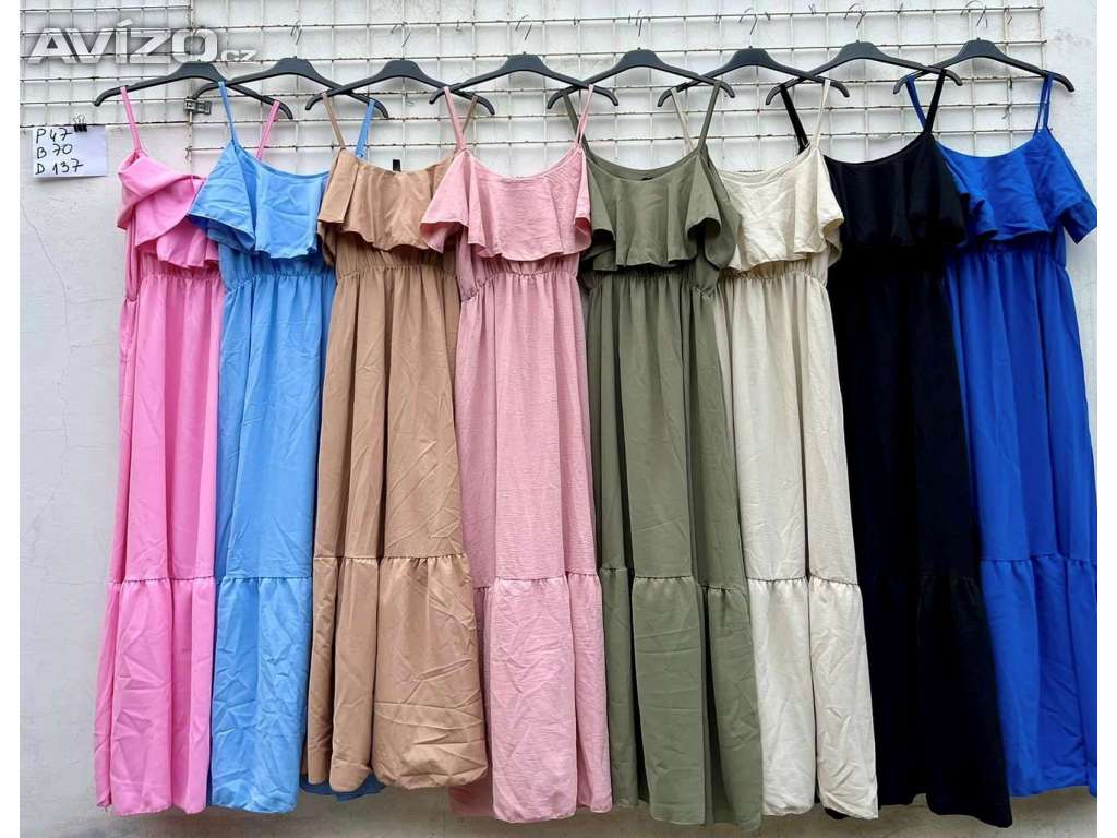 Foto inzerátu Dlouhé šaty na ramínka