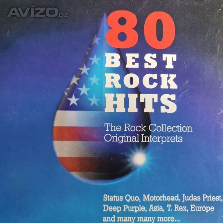 CD - 80 BEST ROCK HITS (4CD)
