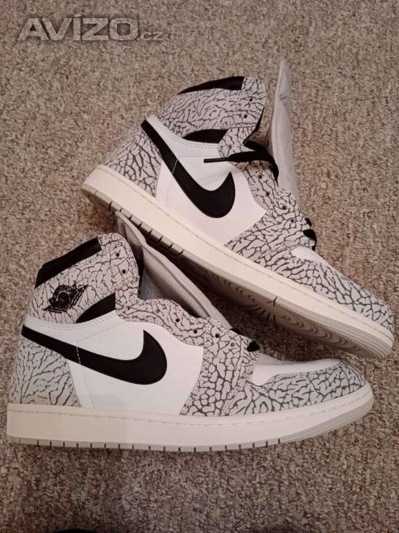 Nike Jordan 1 Retro High OG White Cement-EUR 46