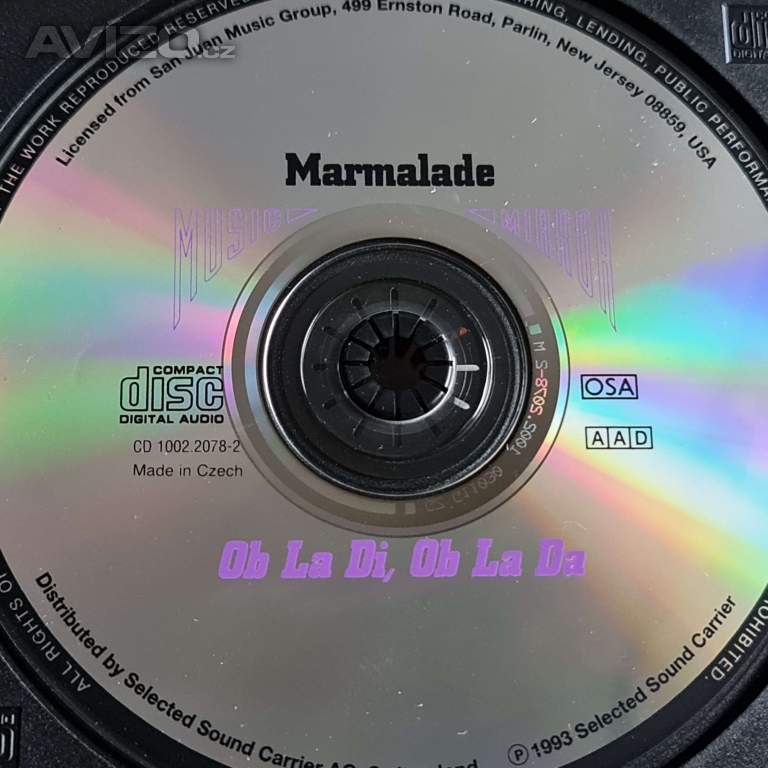 CD - MARMALADE / Ob La Di, Ob La Da
