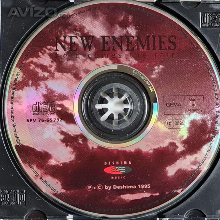 CD - NEW ENEMIES / Here Comes The Rain