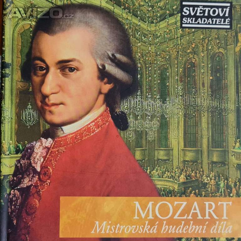 CD - MOZART / Mistrovská hudební díla (CD + brožura)