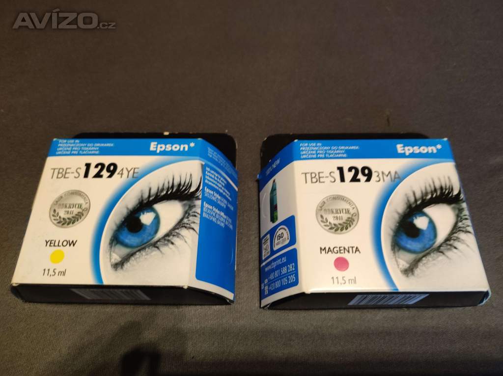 EPSON T1294,T1293 žlutý, červený