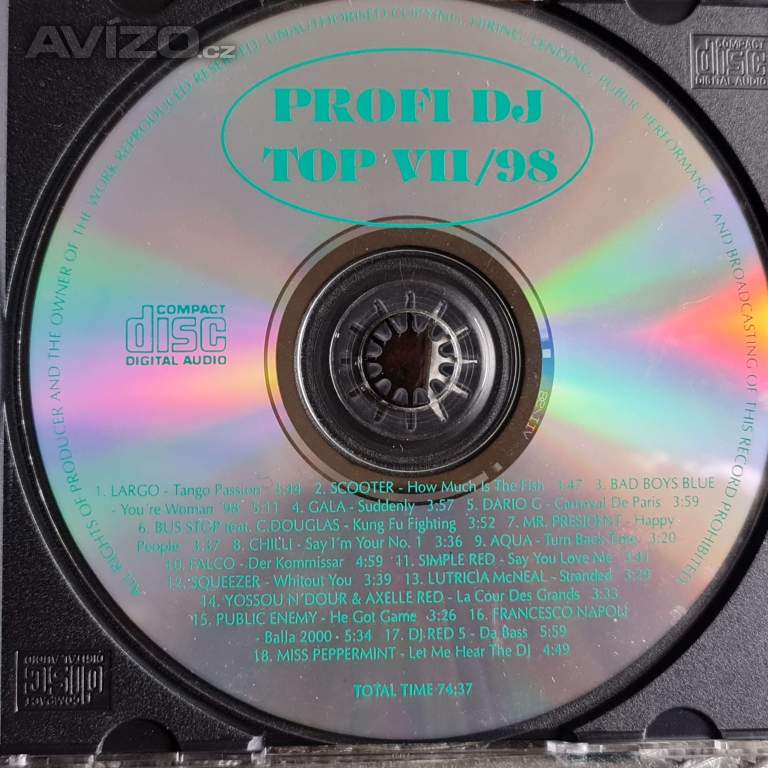CD - PROFI DJ / Top VII/98