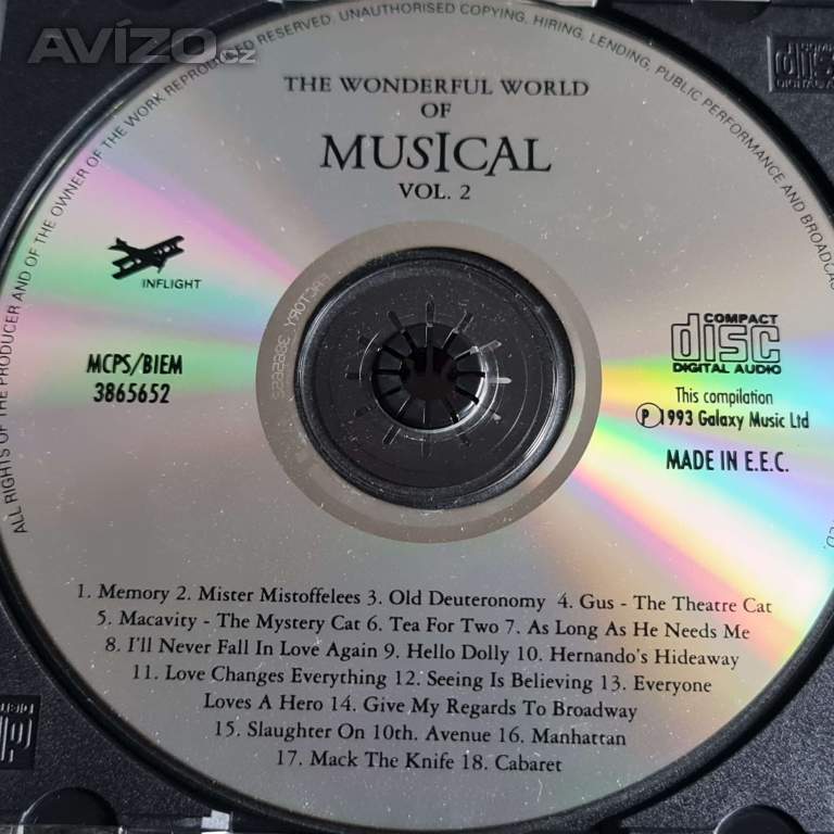 CD - THE WONDERFUL WORLD OF MUSICAL (VOL. 2)