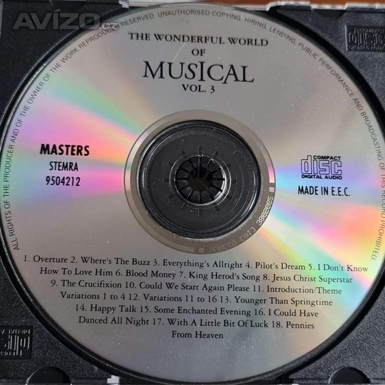 CD - THE WONDERFUL WORLD OF MUSICAL (VOL. 3)
