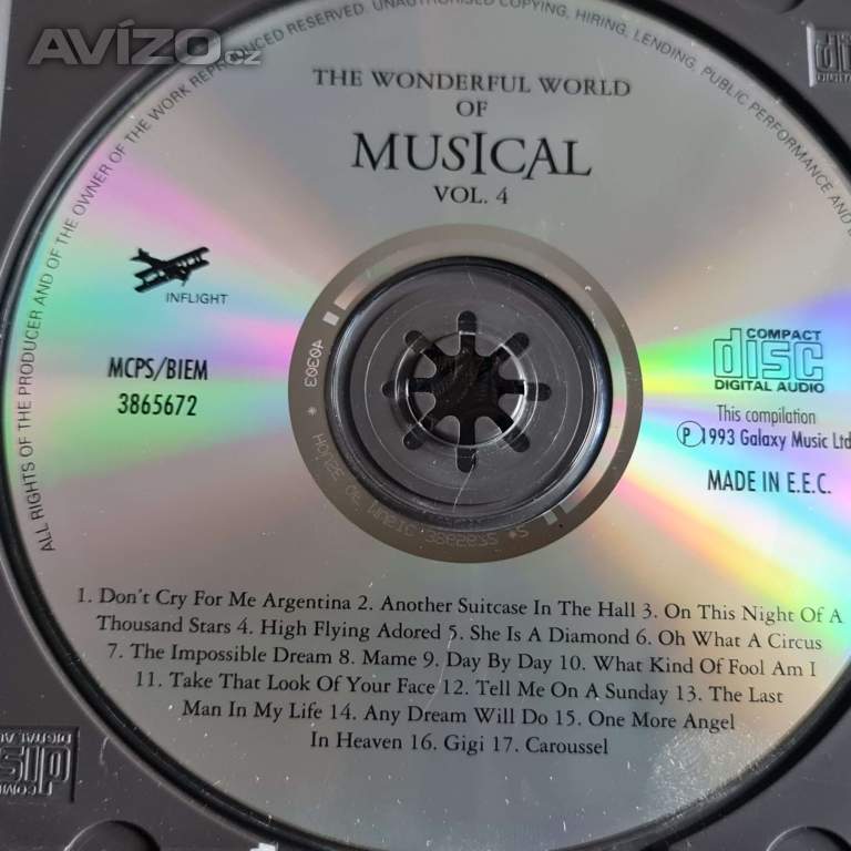CD - THE WONDERFUL WORLD OF MUSICAL (VOL. 4)