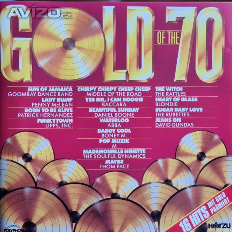 CD - GOLD OF THE 70