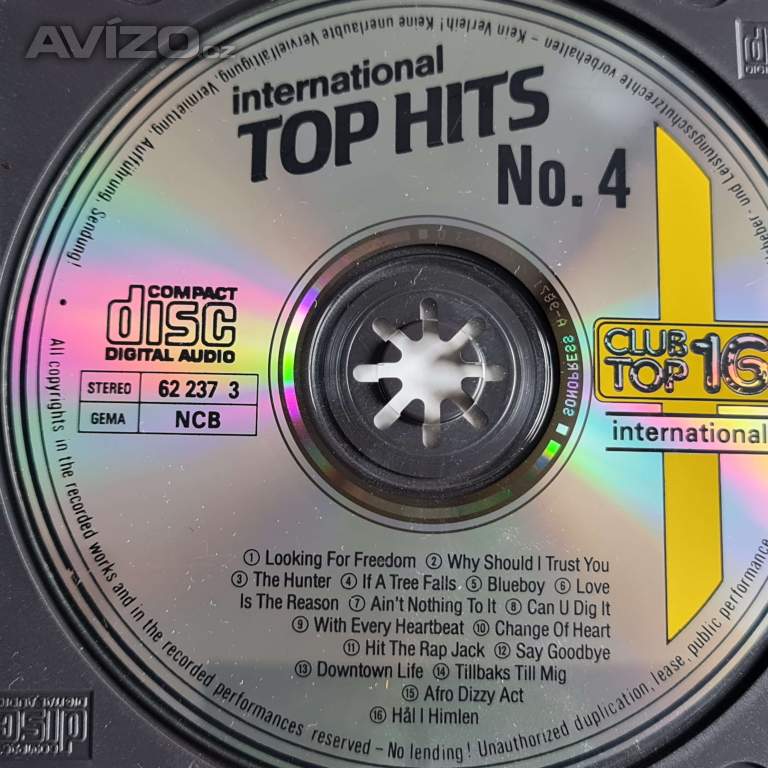 CD - INTERNATIONAL TOP HITS - No. 4