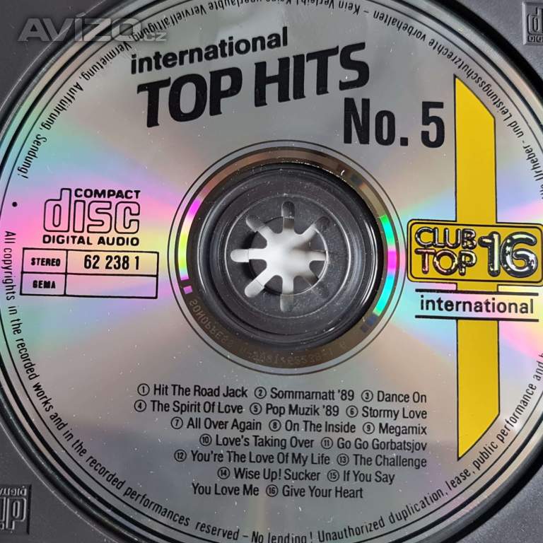 CD - INTERNATIONAL TOP HITS - No. 5