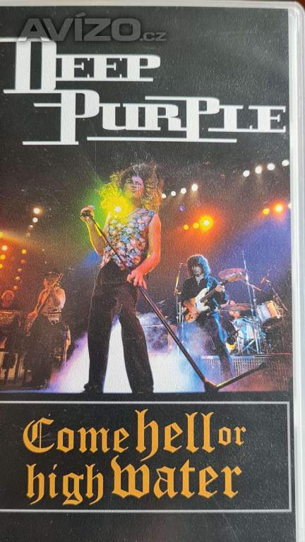 VIDEOKAZETA VHS - DEEP PURPLE / Come Hell Or High Water