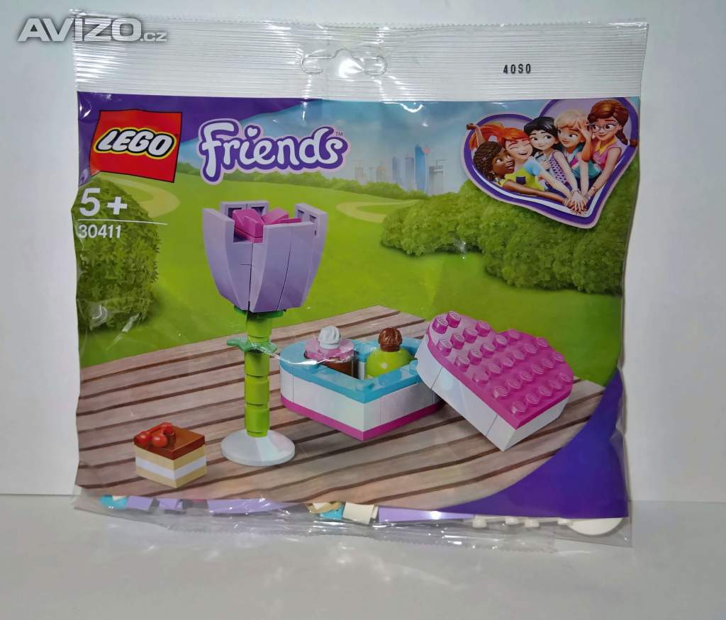 Lego Friends 30411 - Bonboniéra a květina 