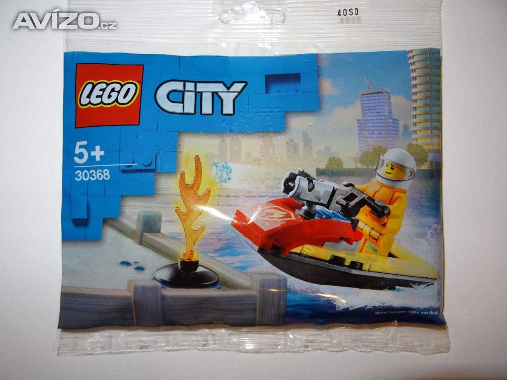 Lego City 30368 - Hasičský vodní skútr 