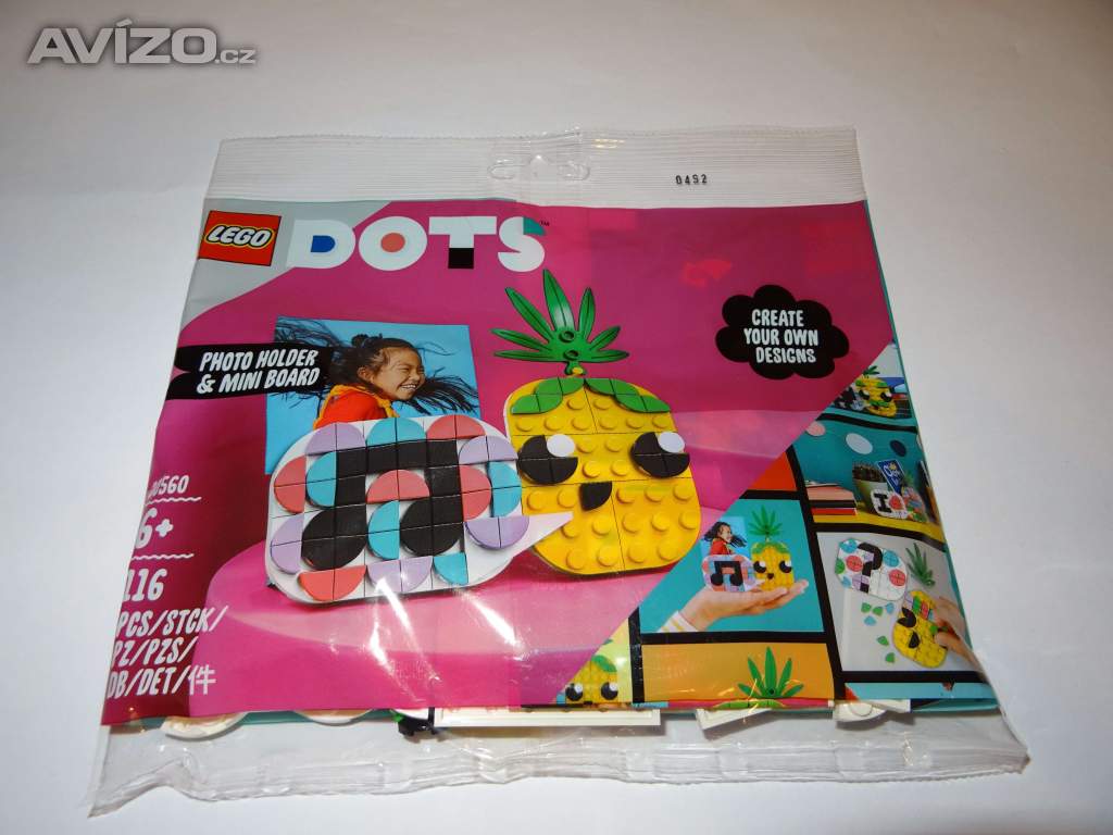 Lego Dots 30560 - Stojánek na fotku a malá nástěnka – ananas 