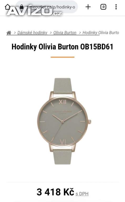 Dámské hodinky Olivia Burton 