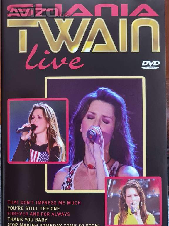 DVD - SHANIA TWAIN / Live