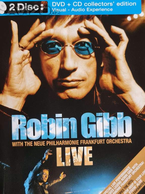 DVD - ROBIN GIBB / Live (DVD+CD)