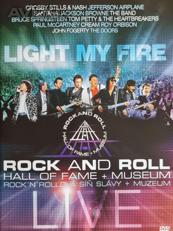 DVD - LIGHT MY FIRE / Rock And Roll Hall Of Fame