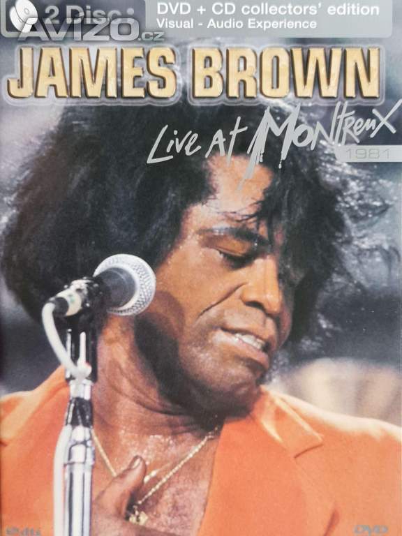 DVD - JAMES BROWN / Live At Montreux (DVD+CD)
