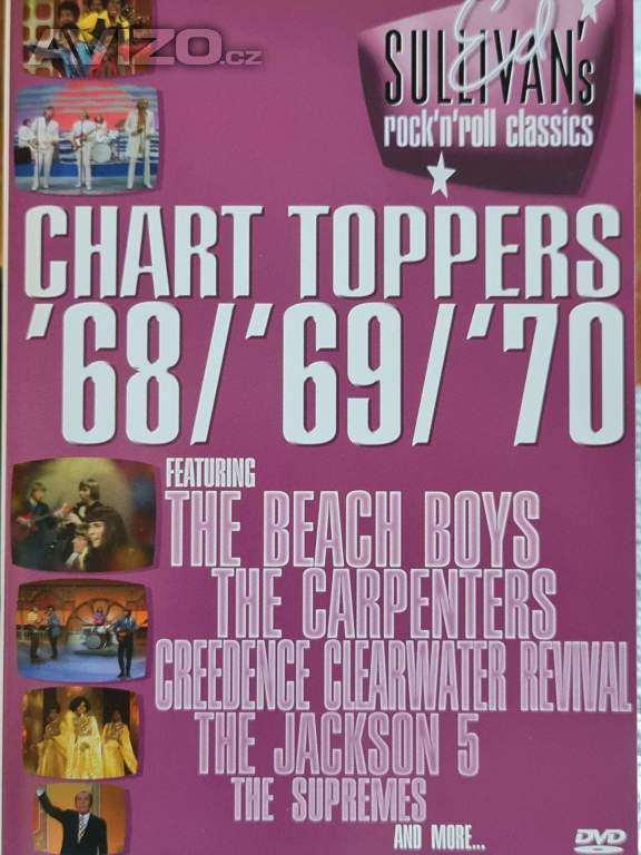 DVD - ED SULIVANs ROCK N ROLL CLASSIC / Chart Toppers 68/69/70