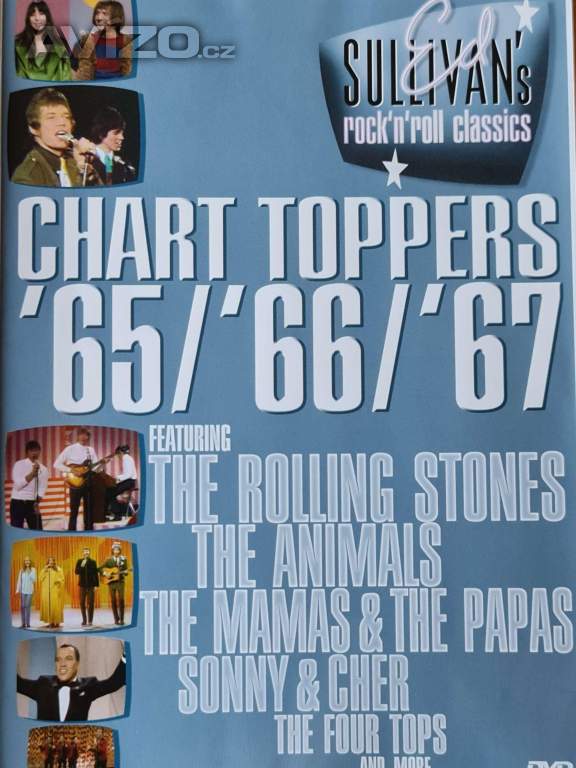 DVD - ED SULIVANs ROCK N ROLL CLASSIC / Chart Toppers 65/66/67