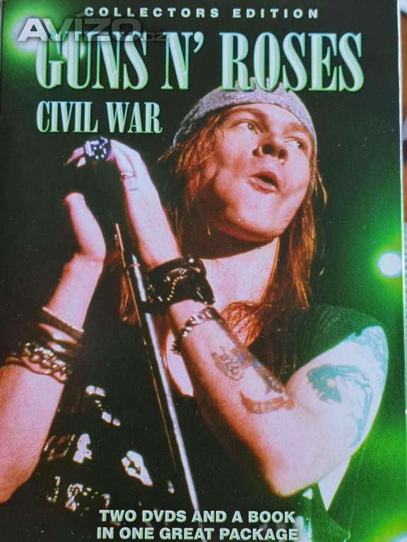 DVD - GUNS N ROSES / Civil War (2 DVD+brožura)