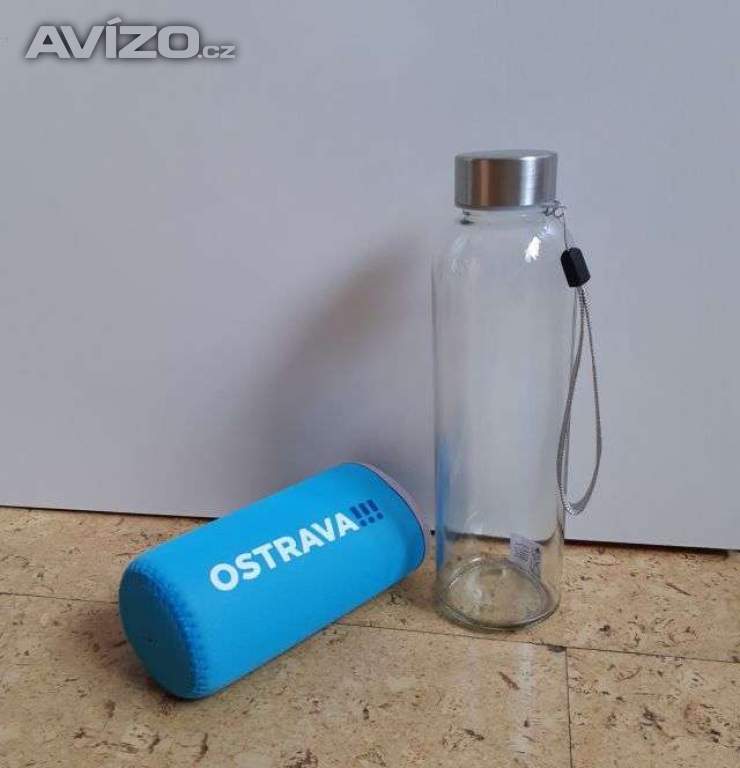 Nápojová láhev 0,5 l (borosilikátové sklo)