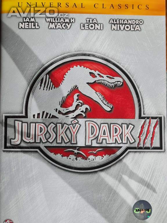 DVD - JURSKÝ PARK III