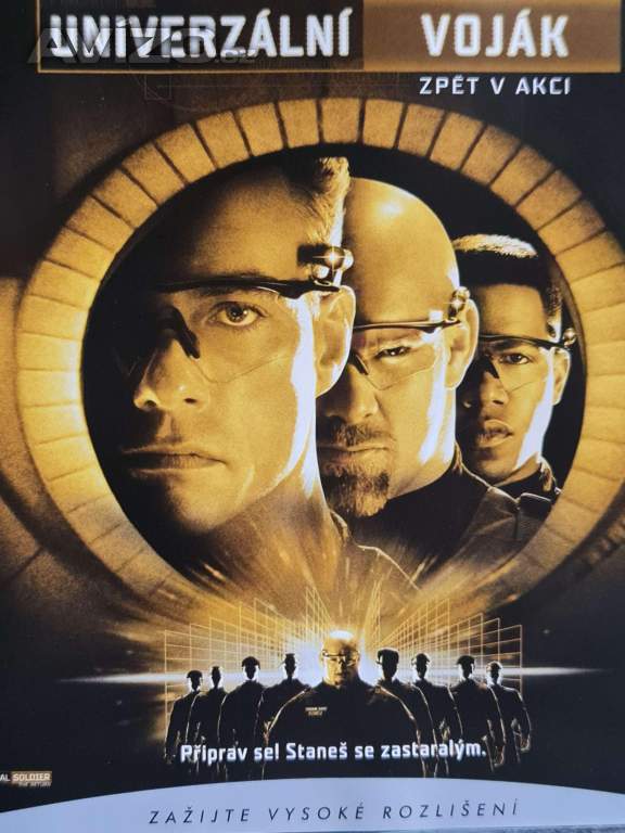 DVD - UNIVERZÁLNÍ VOJÁK / ZPĚT V AKCI (BLU RAY)