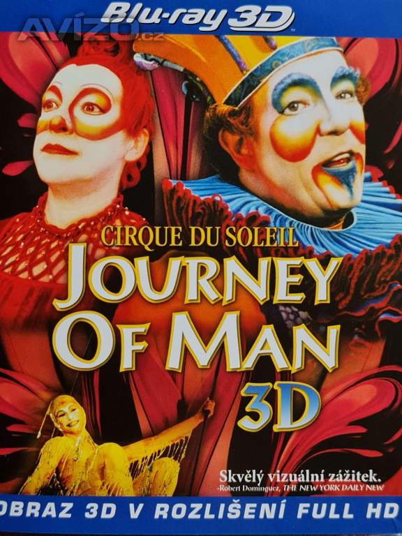 DVD - CIRQUE DU SOLEIL / JOURNEY OF MAN (BLU RAY - 3D)