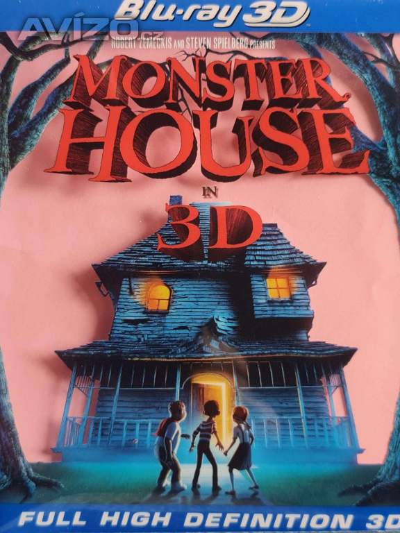 DVD - MONSTER HOUSE (BLU RAY - 3D)