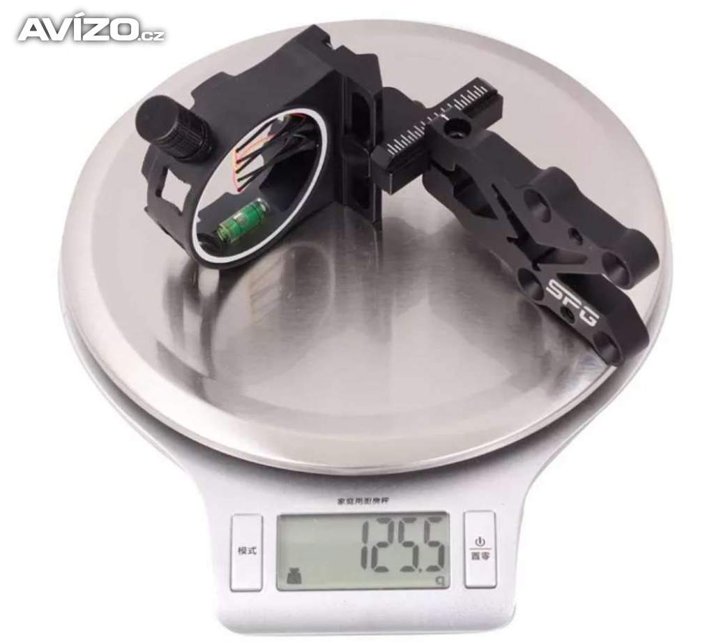 Foto inzerátu Mířidlo luku, 5 pinu s vodováhou