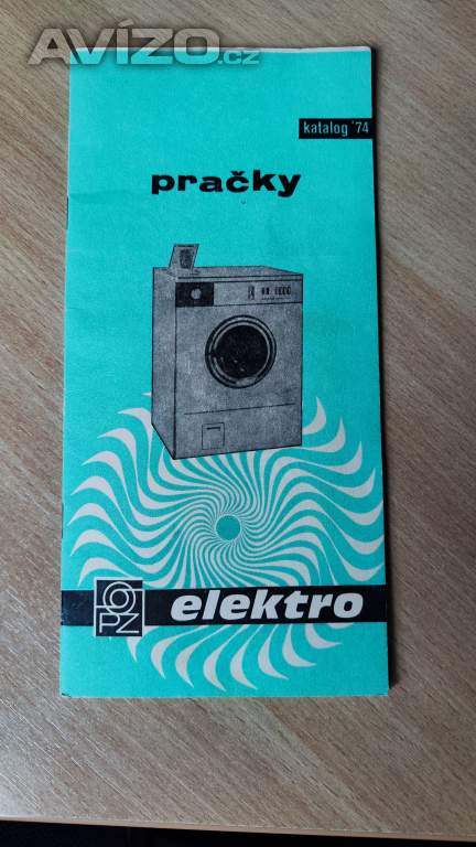 Katalog pračky 1974