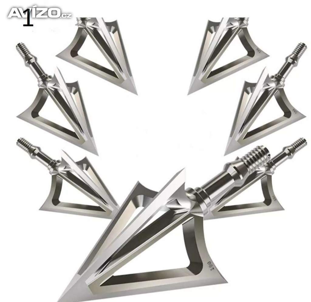 Lovecké hroty 100 - 125 grain