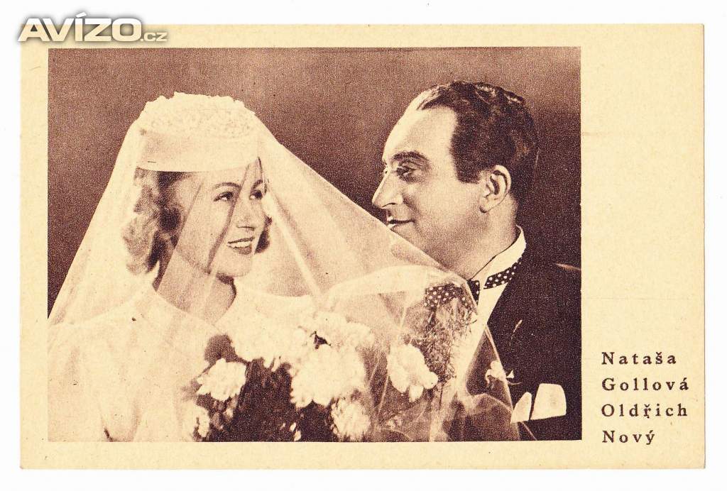 Reklamní pohlednice k filmu Roztomilý člověk, 1941